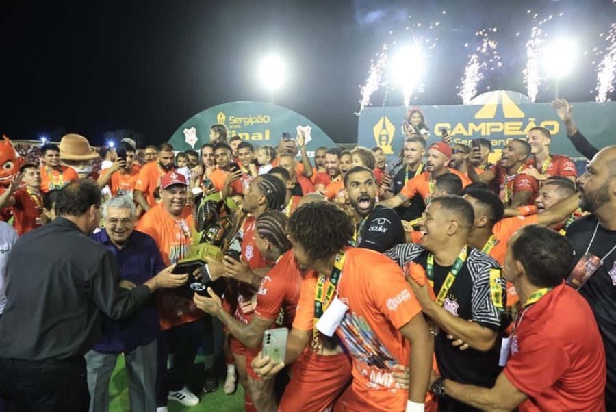 Gipão campeão: Sergipe vence o Confiança e levanta o Sergipão 2026 