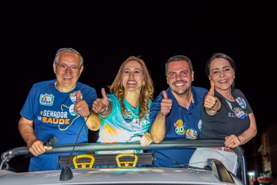 Na zona Norte de Aracaju, Eduardo Amorim reúne centenas de apoiadores